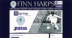 Desktop Screenshot of finnharps.com