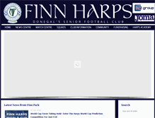 Tablet Screenshot of finnharps.com